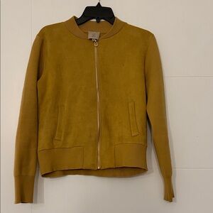 Sioni Golden Bomber Jacket for Women
